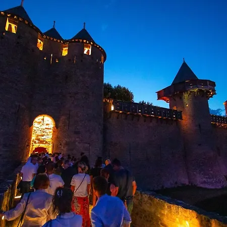 דירה Confort ! Climatisation, Calme, Piscine, Parking Gratuit, Terrasse, Wifi קרקסון