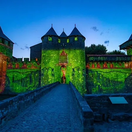 Confort ! Climatisation, Calme, Piscine, Parking Gratuit, Terrasse, Wifi קרקסון