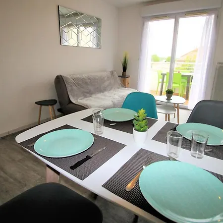 Confort ! Climatisation, Calme, Piscine, Parking Gratuit, Terrasse, Wifi * קרקסון